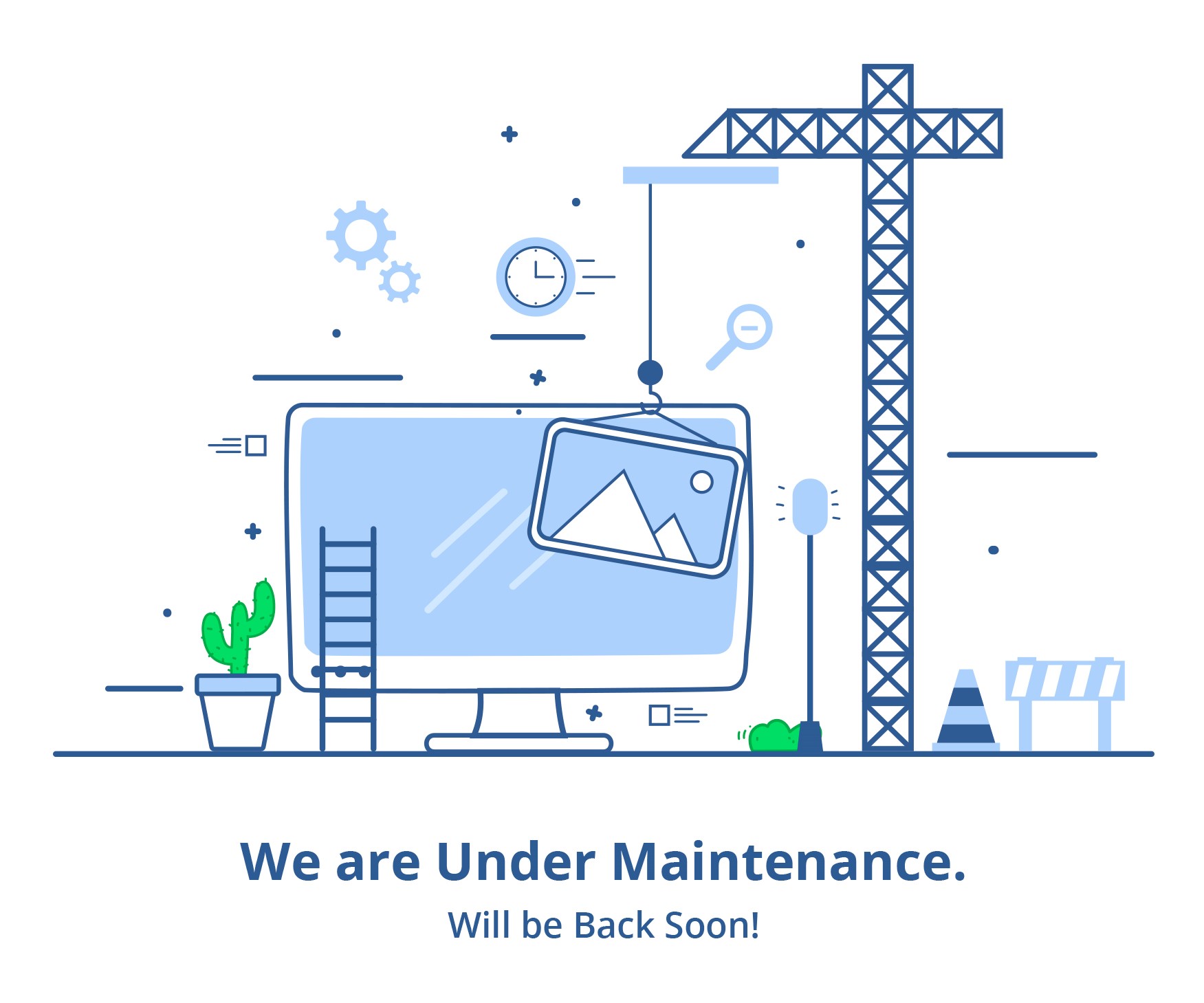 website under maintenance